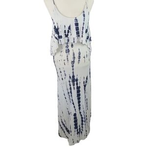 Gabriella Rocha - Blue Tie Dye Maxi Dress‎